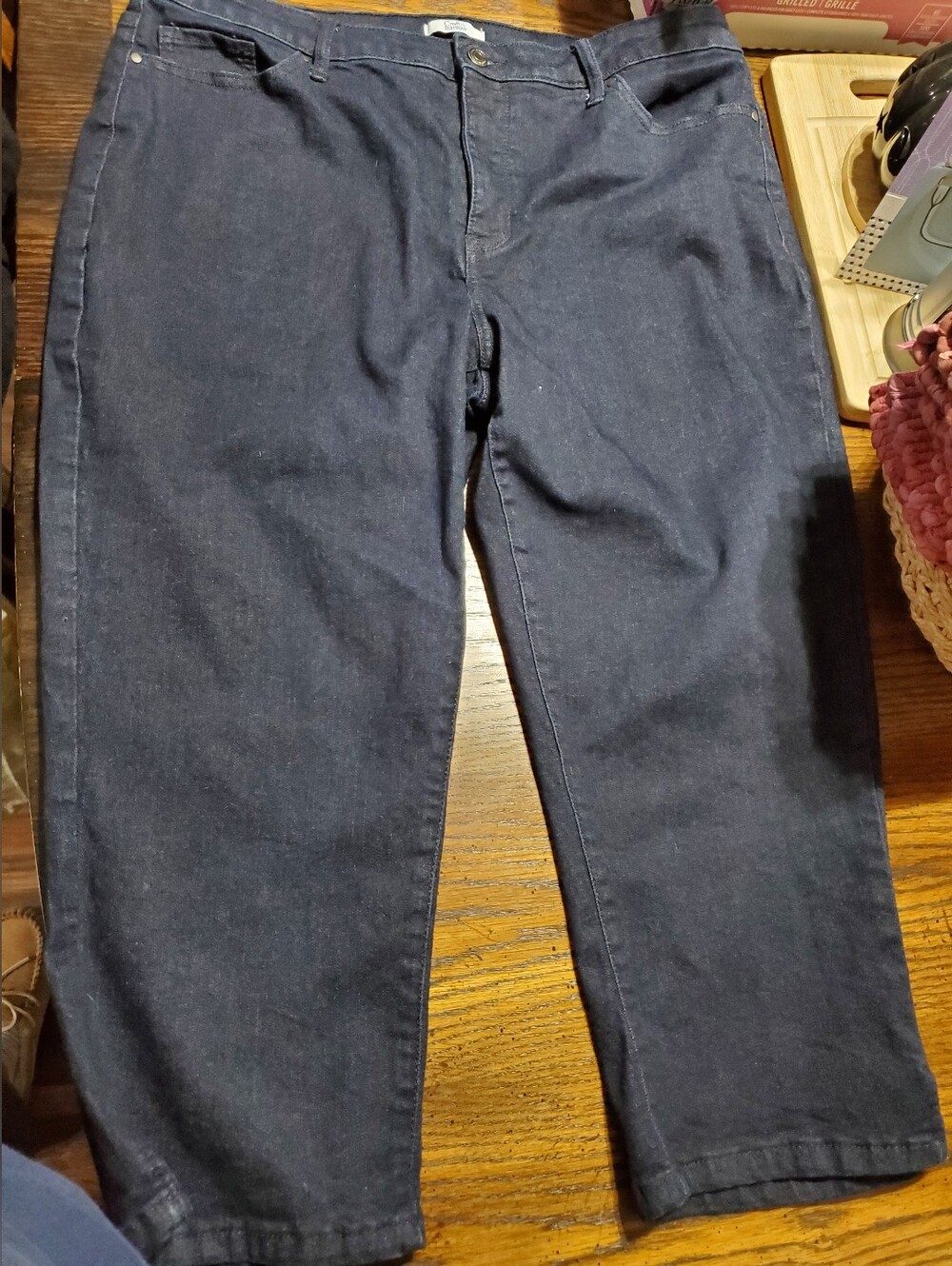 Croft & Barrow Denim Capris